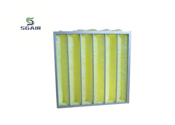 G3 অ্যালুমিনিয়াম ব্যাগ ফিল্টার 99.97% বড় মিডিয়া এলাকা এবং ধুলো ধারণ ক্ষমতা সঙ্গে