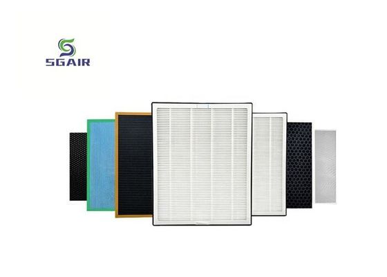 PP PF HEPA এয়ার পিউরিফায়ার ফিল্টার 0.3um 99.97%