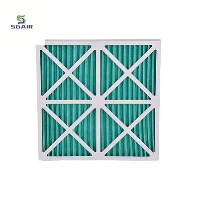 স্বনির্ধারিত 99.99% এইচভিএসি এয়ার ফিল্টার 20x25x1 কম বায়ু প্রবাহ প্রতিরোধের সঙ্গে