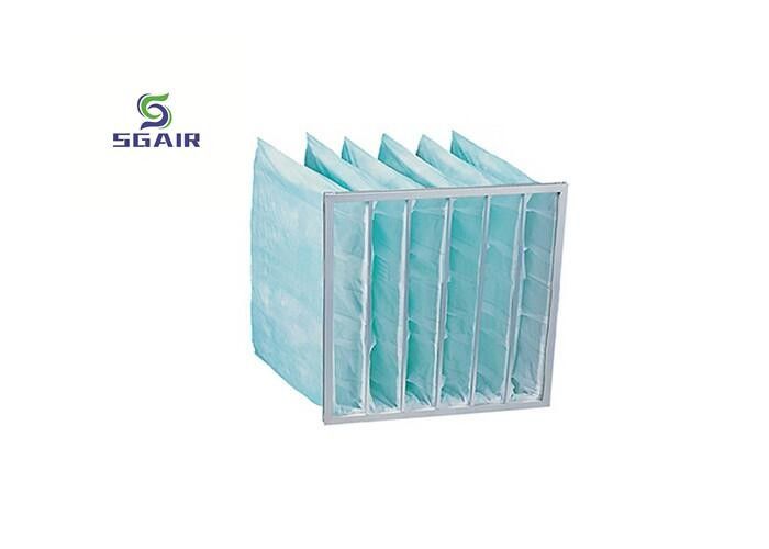HVAC-এর জন্য সিন্থেটিক ফাইবার হেপা এয়ার ফিল্টার F6 65% দক্ষতা