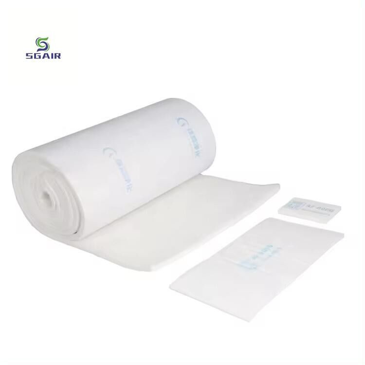 মাঝারি সিলিং ফিল্টার মিডিয়া কাপড় বা স্প্রে বুথ জন্য জাল বায়ু প্রবাহ সিস্টেম