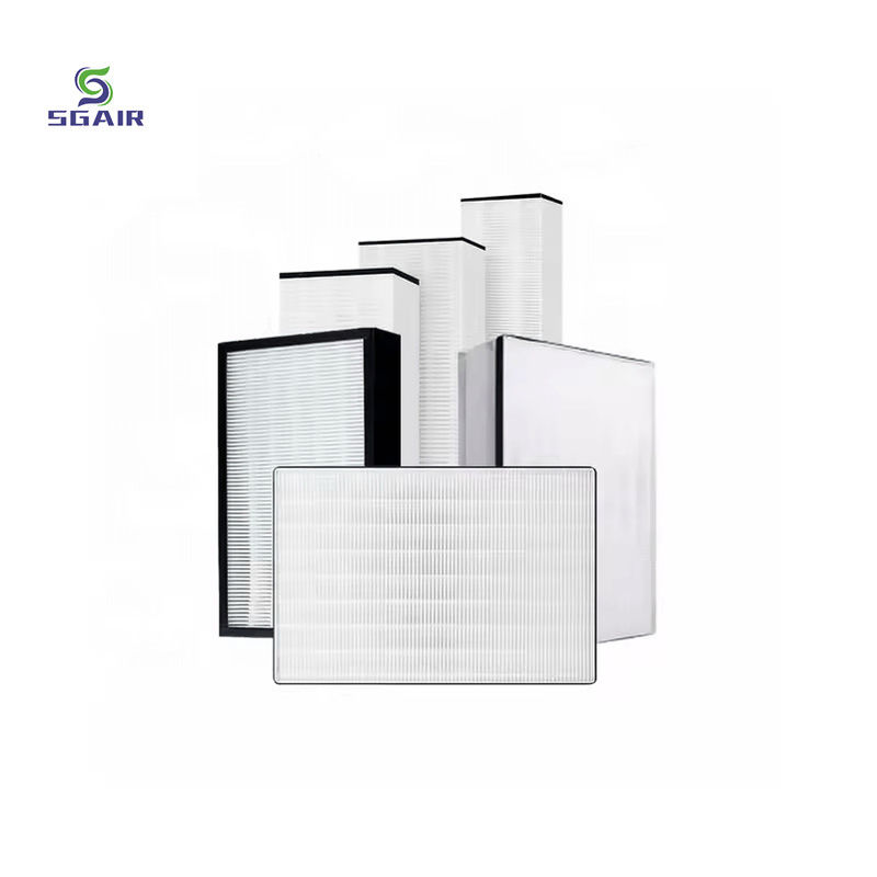 এসি সিস্টেমের জন্য অ্যালুমিনিয়াম ফ্রেম জি 4 হেপা ফিল্টার 200pa