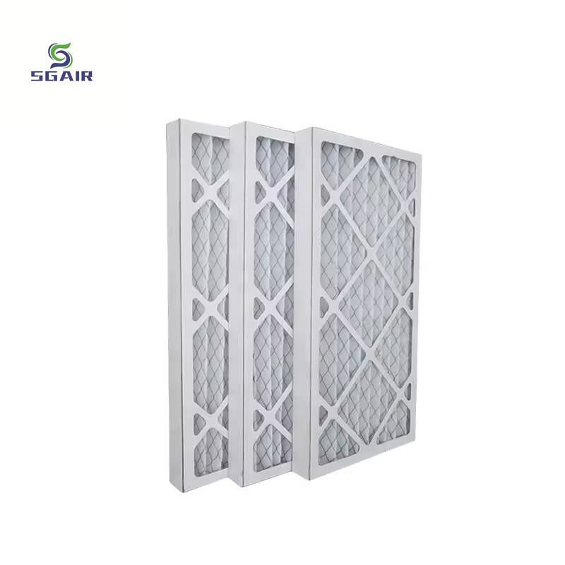 99.99% দক্ষতা এইচভিএসি এয়ার ফিল্টার জলরোধী জারা প্রতিরোধী